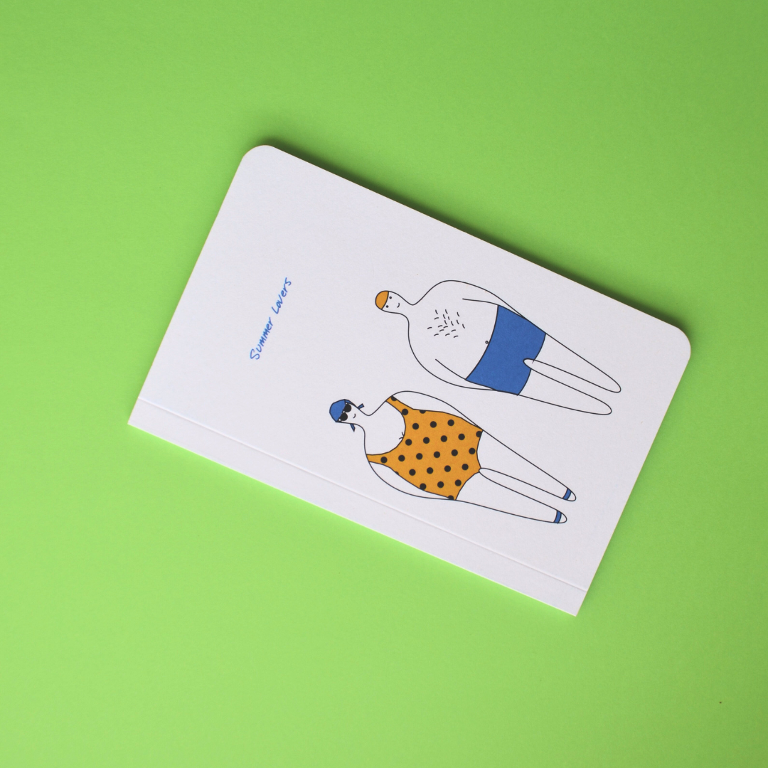 Σημειωματάριο Μικρό Summer Couple