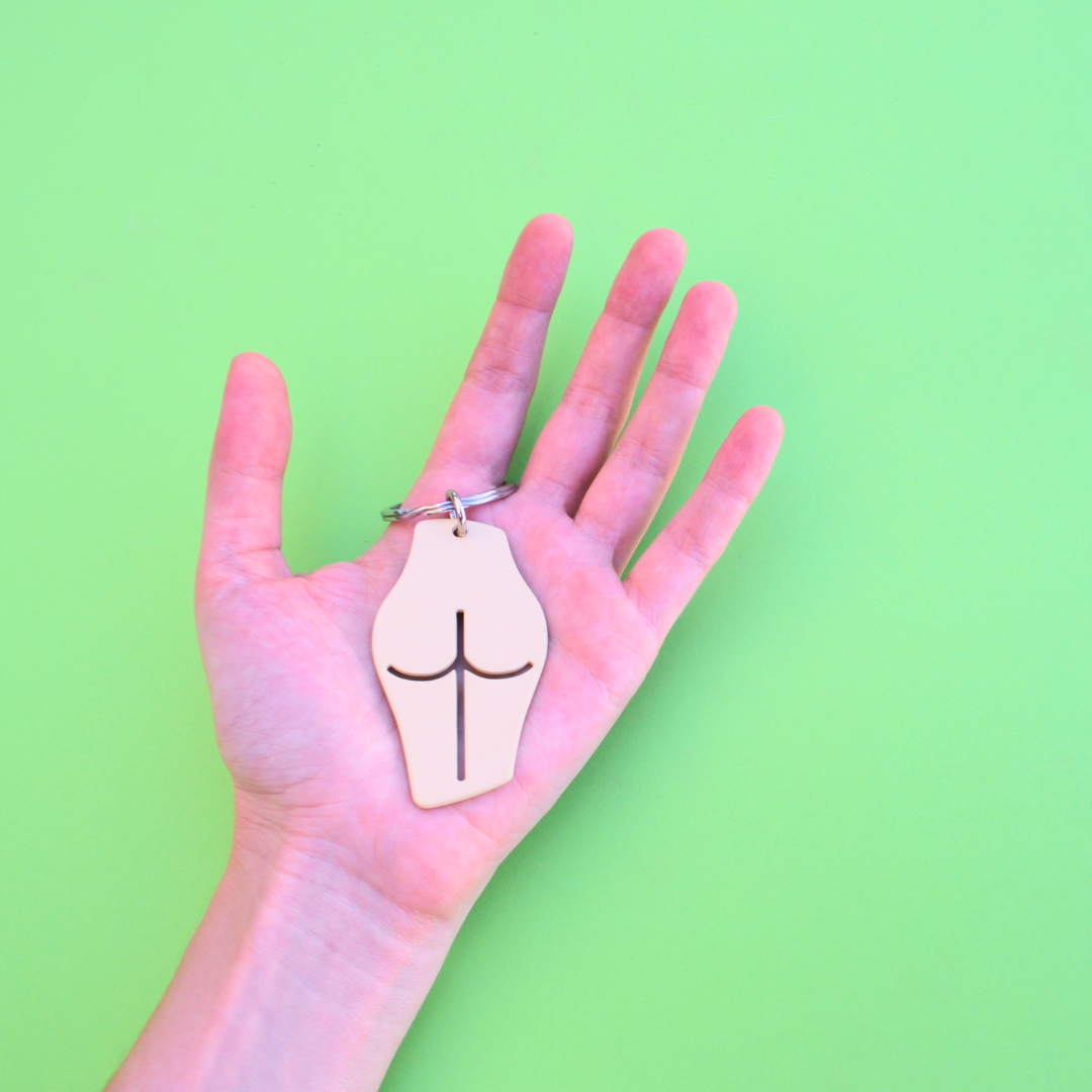 Μπρελόκ Body Back Ochre