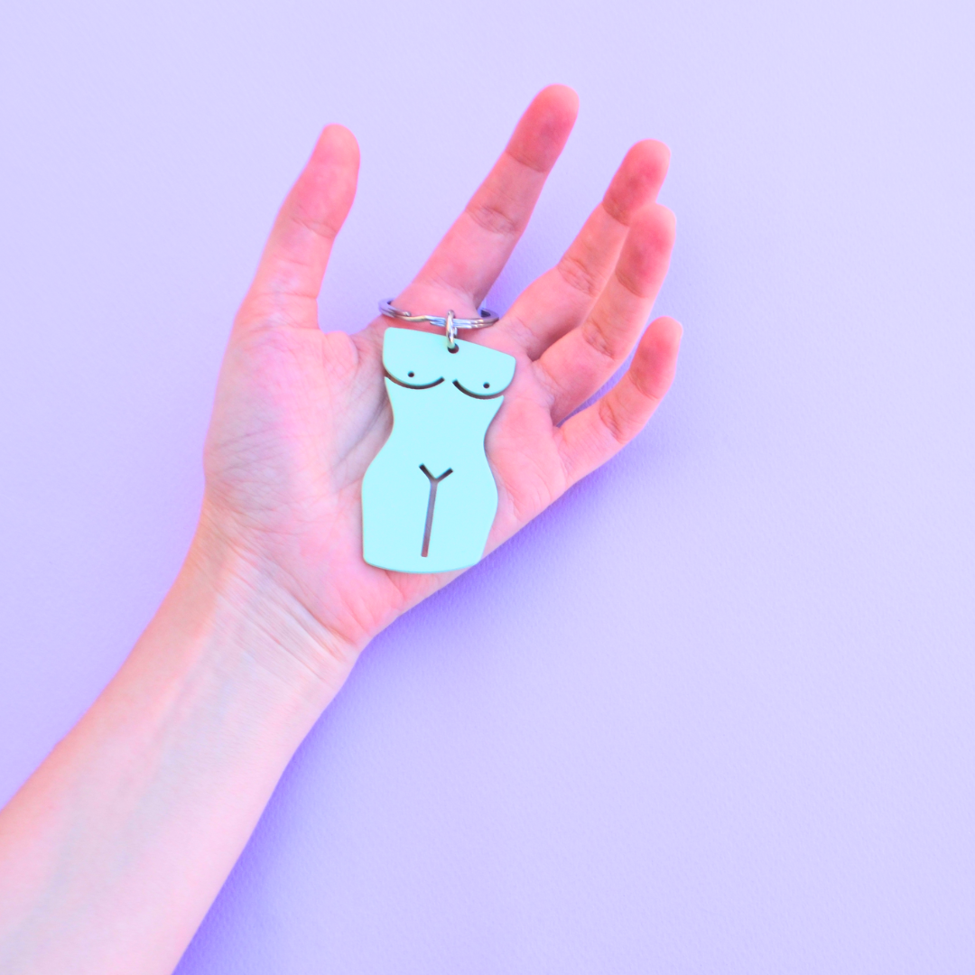 Μπρελόκ Body Front Mint