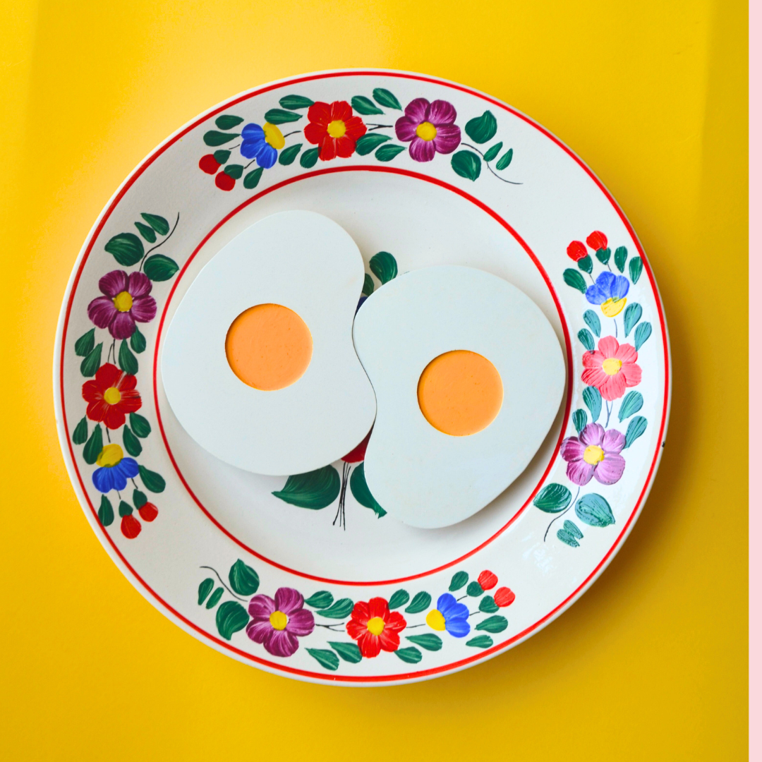 Concrete Σετ Χειροποίητα Σουβέρ Egg