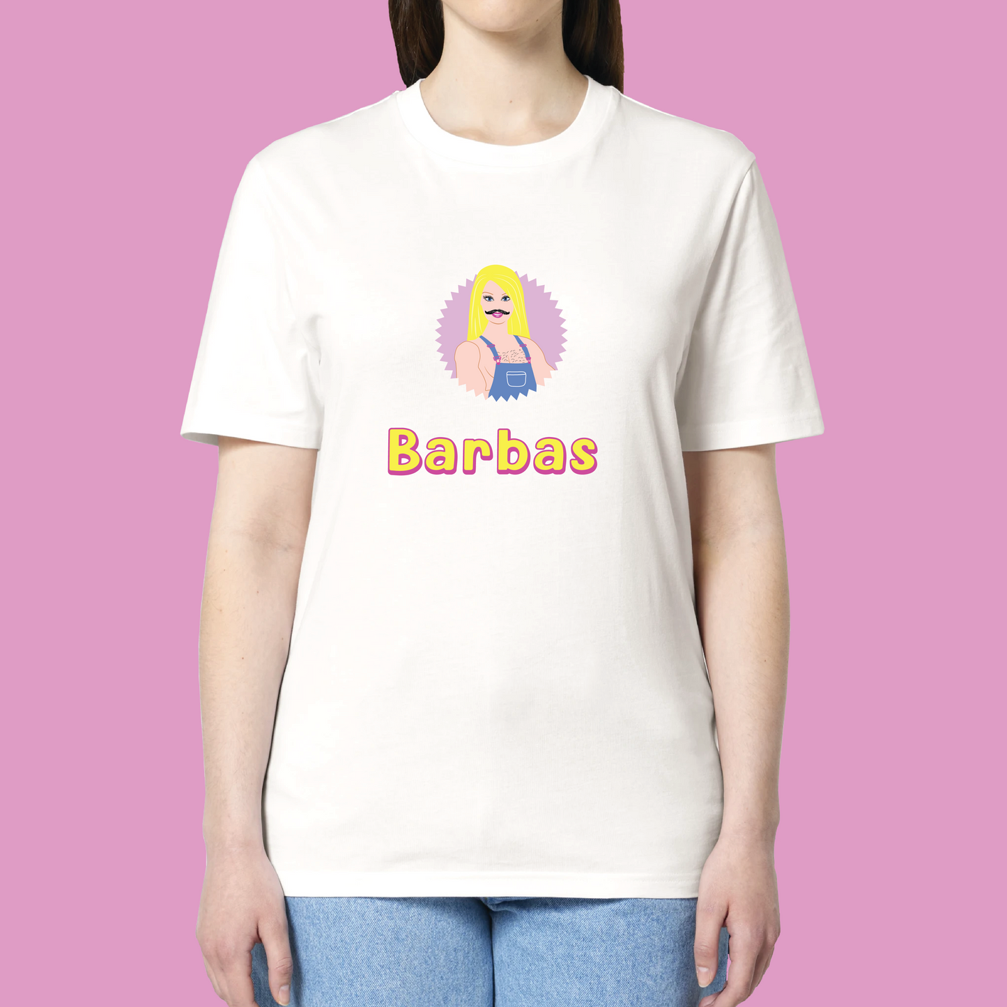 Μπάρμπας T-shirt Unisex Off White