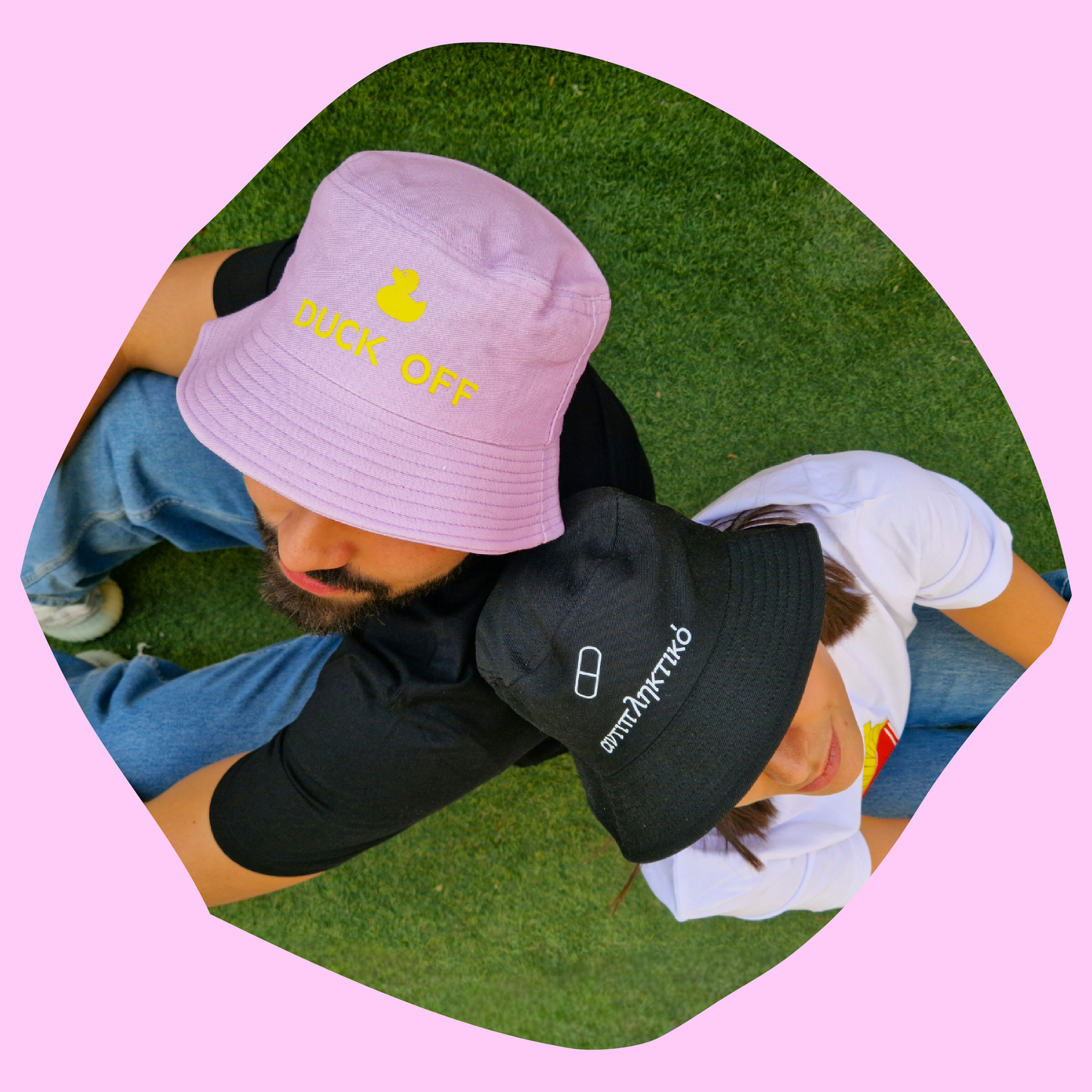 Μαύρο Bucket Hat Unisex Καπέλο Αντιπληκτικό