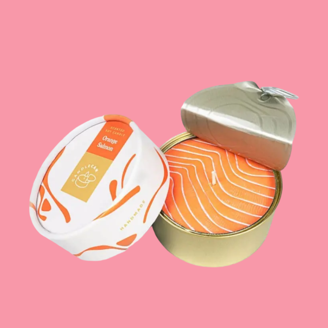 Φυτικό Γκουρμέ Κερί σε Κονσέρβα Orange Salmon 300gr