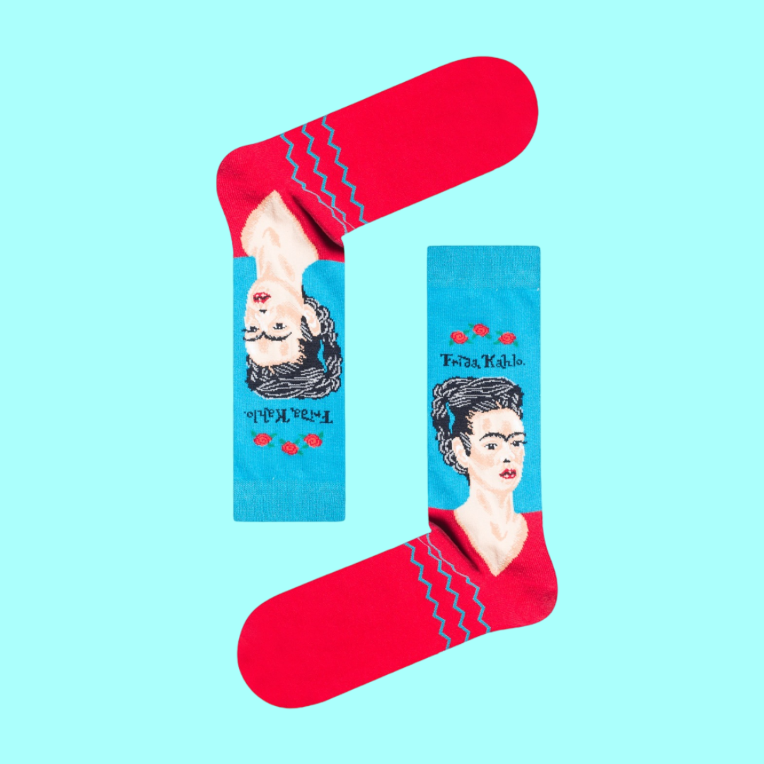 Πολύχρωμες Κάλτσες Frida Kahlo
