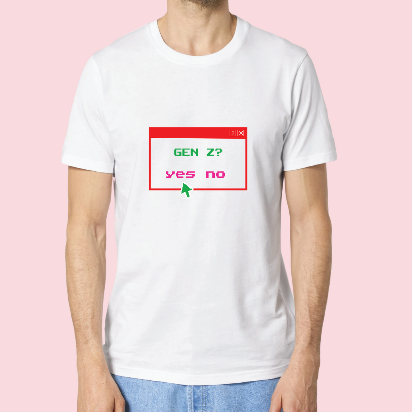 Millenial Or Gen Z T-shirt Unisex Off Λευκό