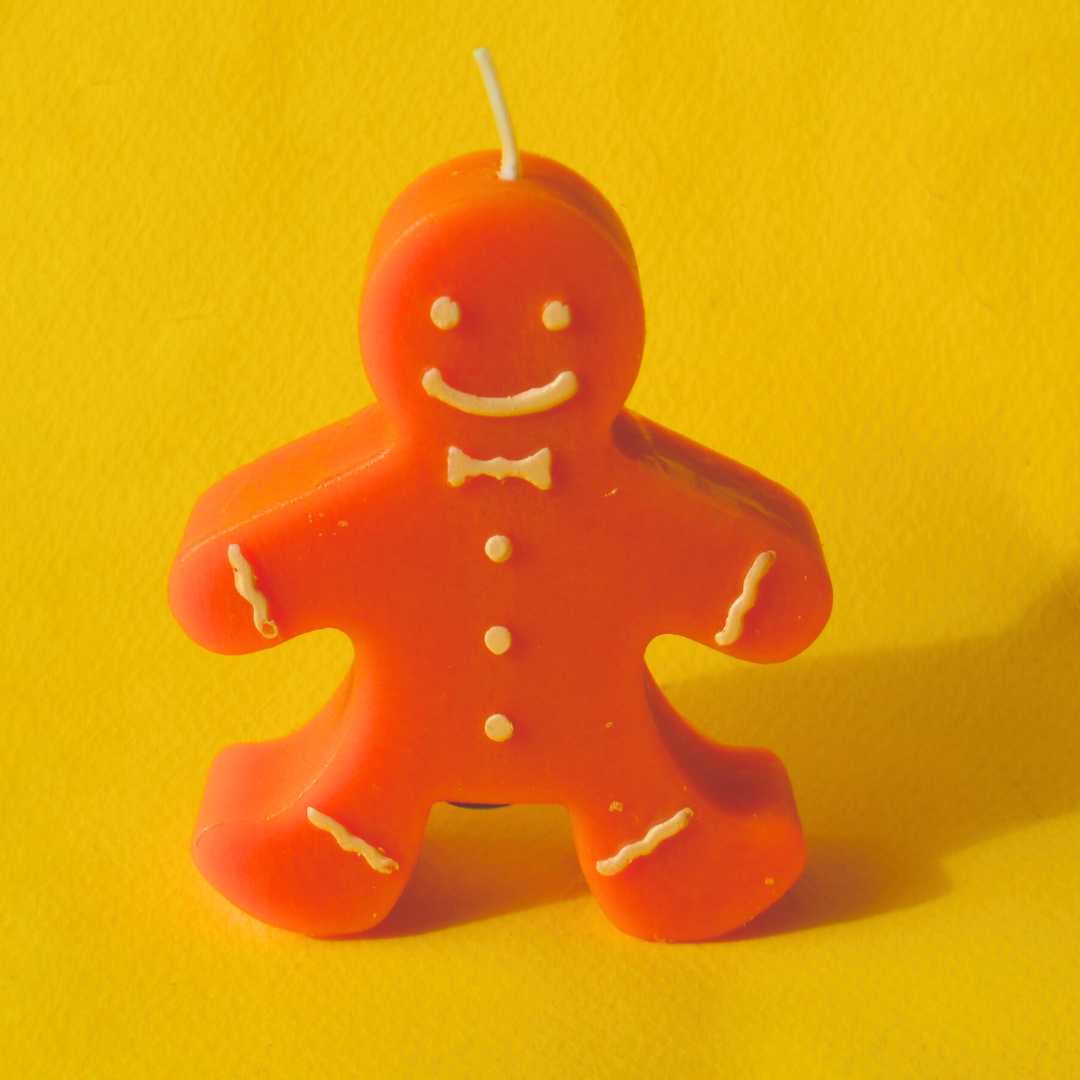 Χριστουγεννιάτικο Κερί Gingerbread Cookie με Άρωμα Καφέ Γάλα