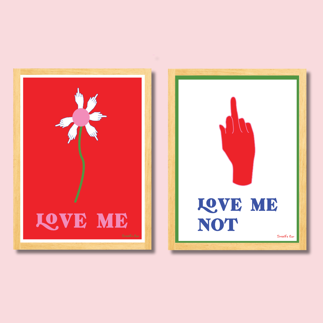Love Me...Love Me Not Σετ 2 Posters