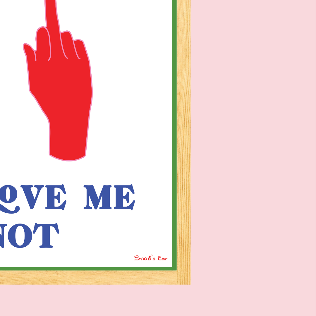 Σετ 2 Αφίσες Love Me...Love Me Not