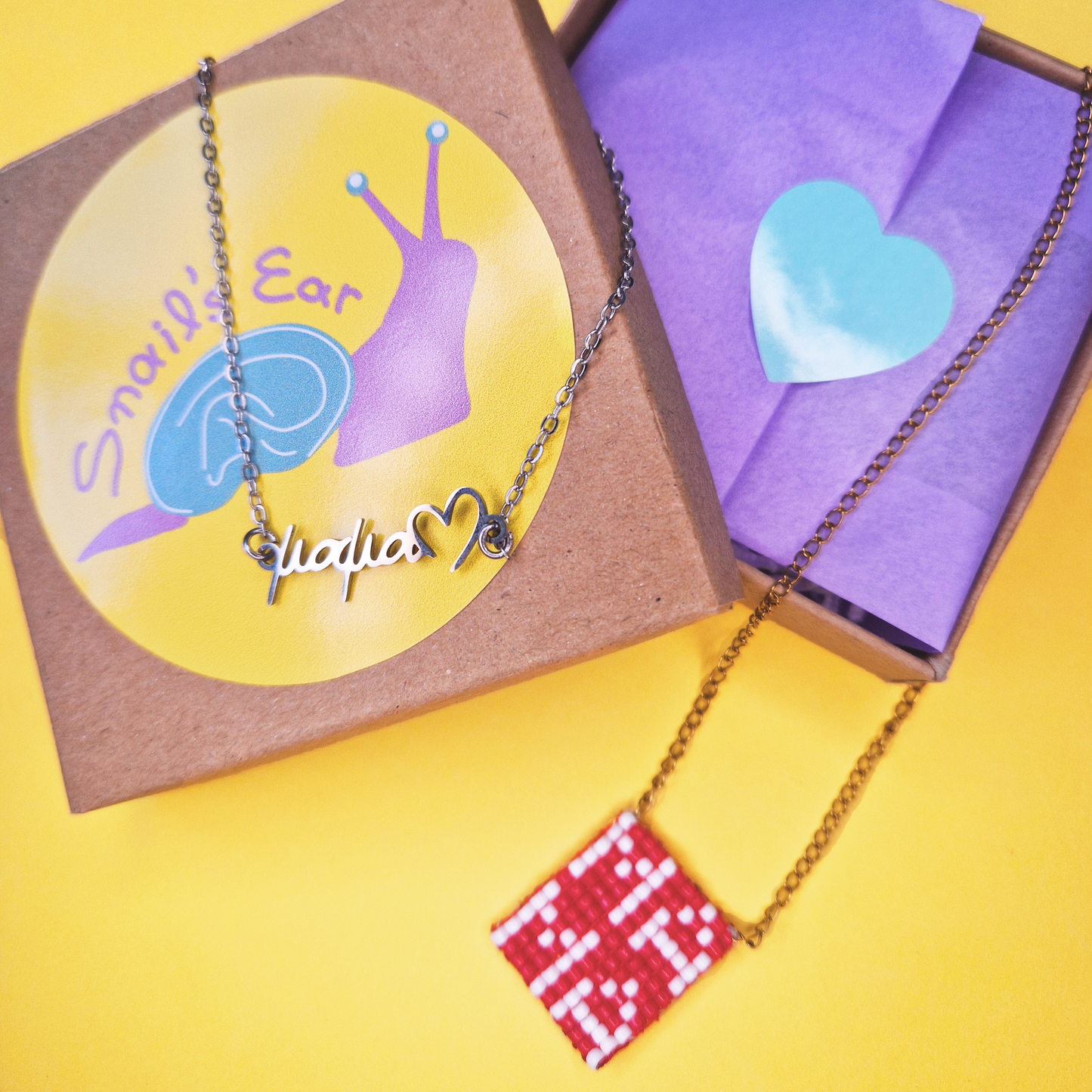 Κολιέ Μαμά σε Ατσάλινη Ασημένια Αλυσίδα