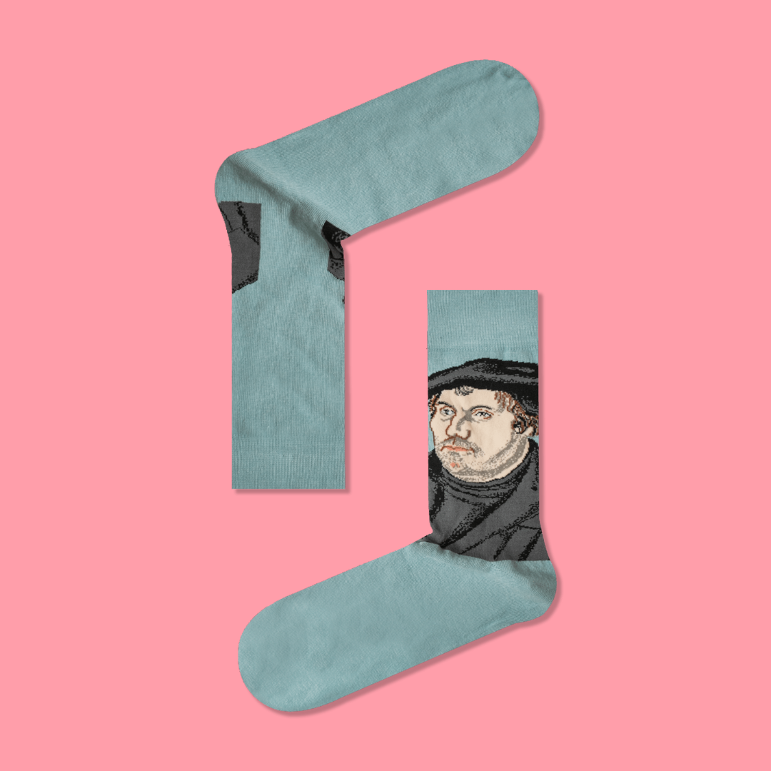 Πολύχρωμες Κάλτσες Martin Luther