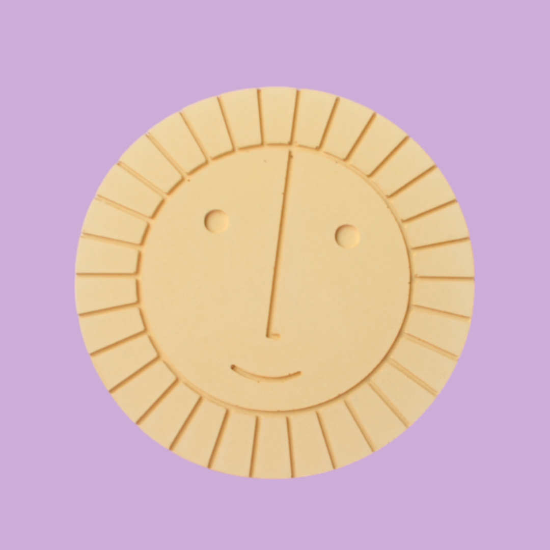 Concrete Χειροποίητο Διακοσμητικό Τοίχου Sun