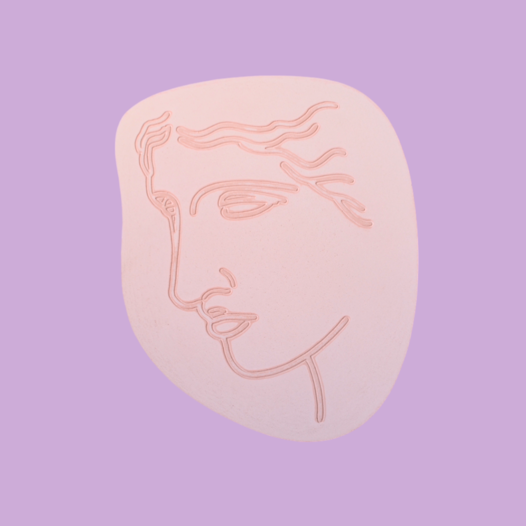 Concrete Χειροποίητο Διακοσμητικό Τοίχου Kallos Ροζ