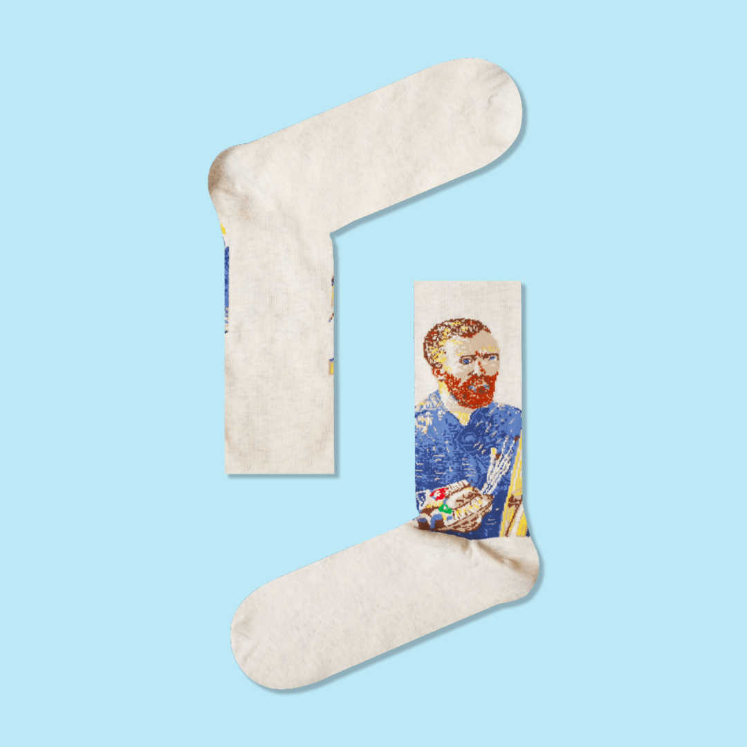 Πολύχρωμες Κάλτσες Van Gogh