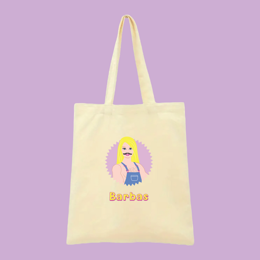 Υφασμάτινη Τσάντα Tote Bag Barbas