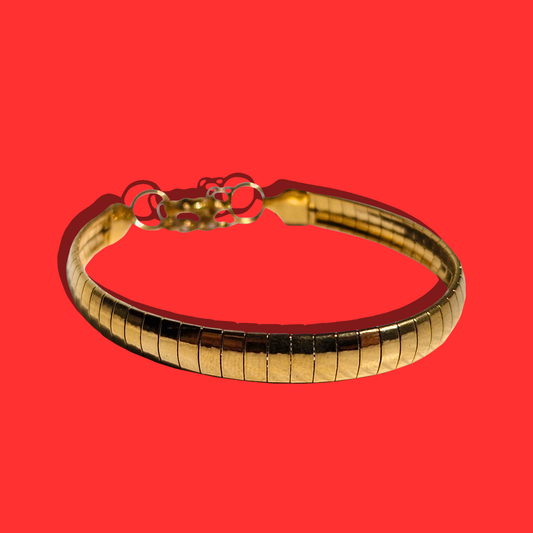 Βραχιόλι Ατσάλινο Χρυσό