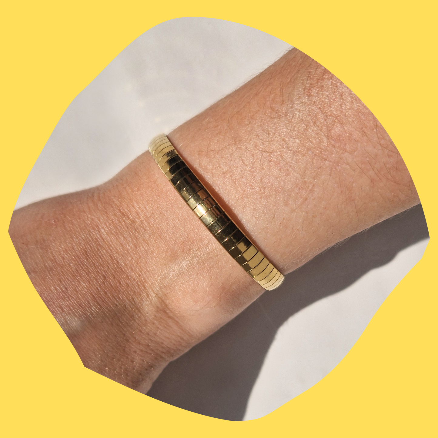 Βραχιόλι Ατσάλινο Χρυσό