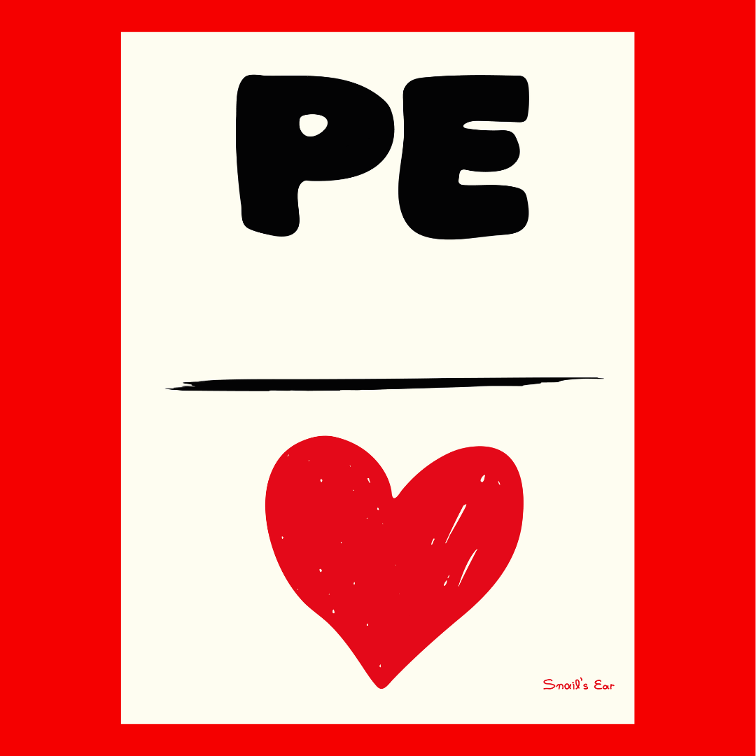 Custom Αφίσα Ivory Ρε Κόκκινη Καρδούλα με Μαρκαδόρο για Συμπλήρωμα Κενού