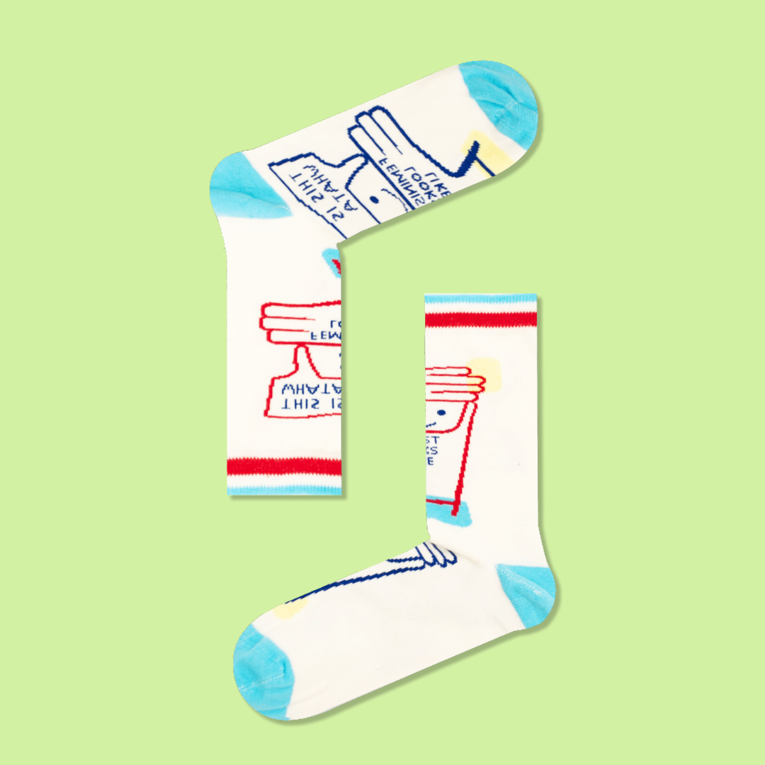 Πολύχρωμες Κάλτσες This Is How A Feminist Looks Like