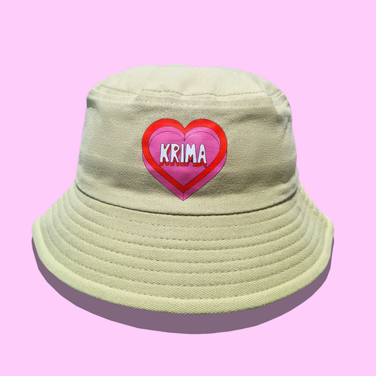 Φυστικί Bucket Ηat Unisex Καπέλο Krima - Κρίμα