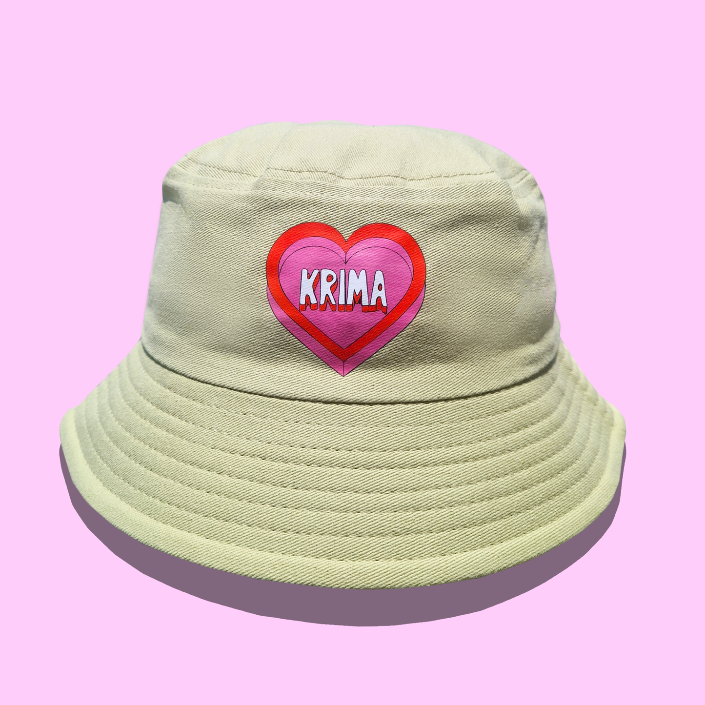 Φυστικί Bucket Ηat Unisex Καπέλο Krima - Κρίμα