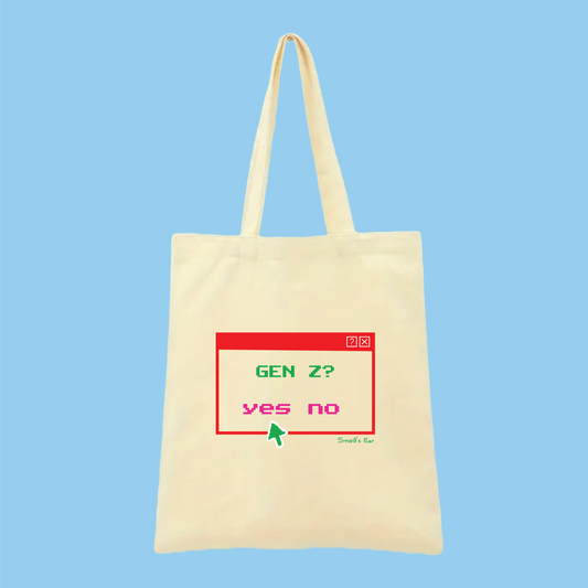 Υφασμάτινη Τσάντα Tote Bag Gen Z