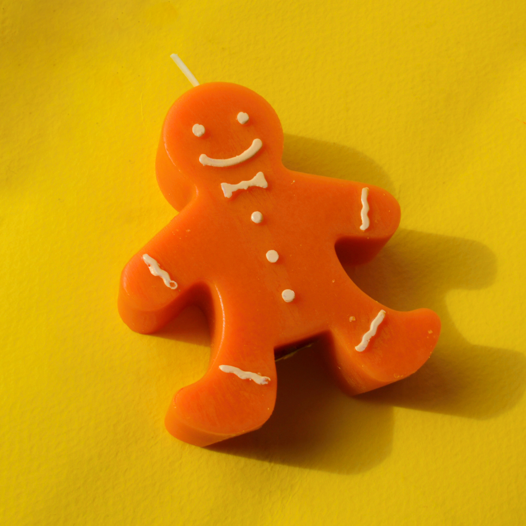 Χριστουγεννιάτικο Κερί Gingerbread Cookie με Άρωμα Καφέ Γάλα