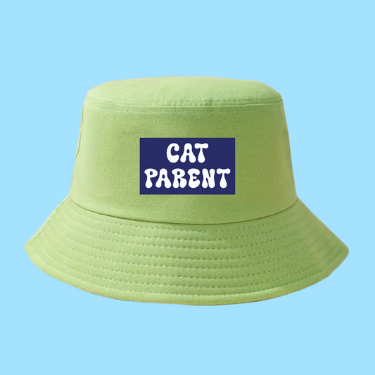 Φυστικί Bucket Ηat Unisex Καπέλο Cat Parent