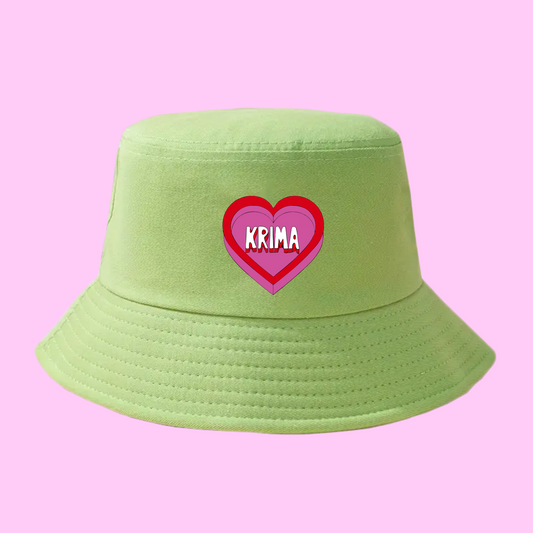 Φυστικί Bucket Ηat Unisex Καπέλο Krima - Κρίμα