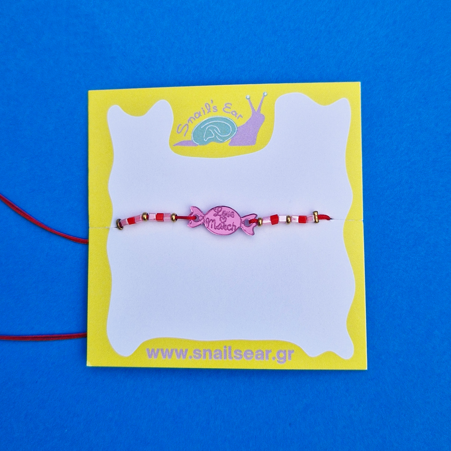 Μαρτάκι Χειροποίητο Πλέξι Φούξια Καραμέλα, Χάντρες Miyuki και Μακραμέ για Ενήλικες και Παιδιά