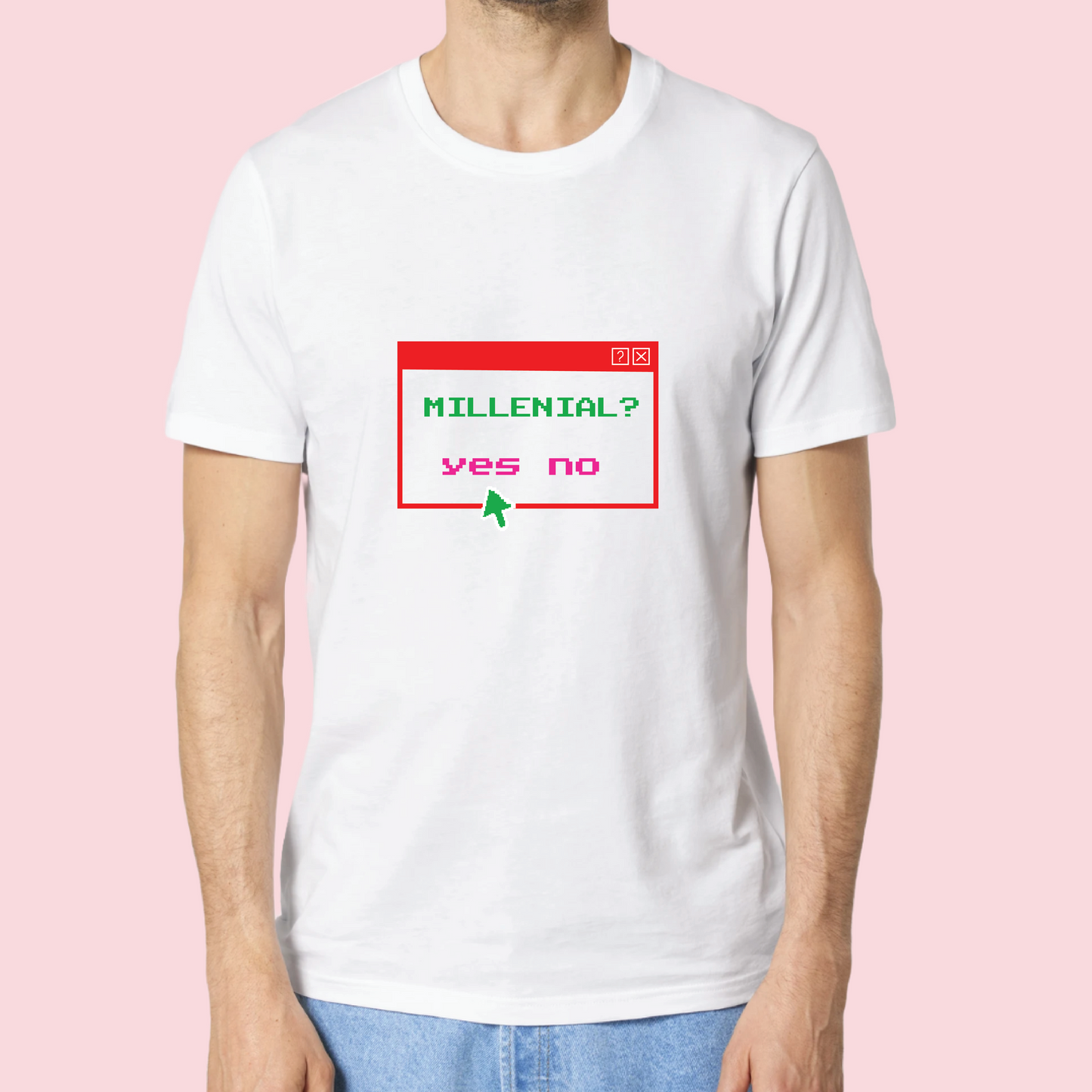 Millenial Or Gen Z T-shirt Unisex Off Λευκό