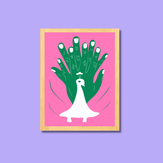 Peacock Poster
