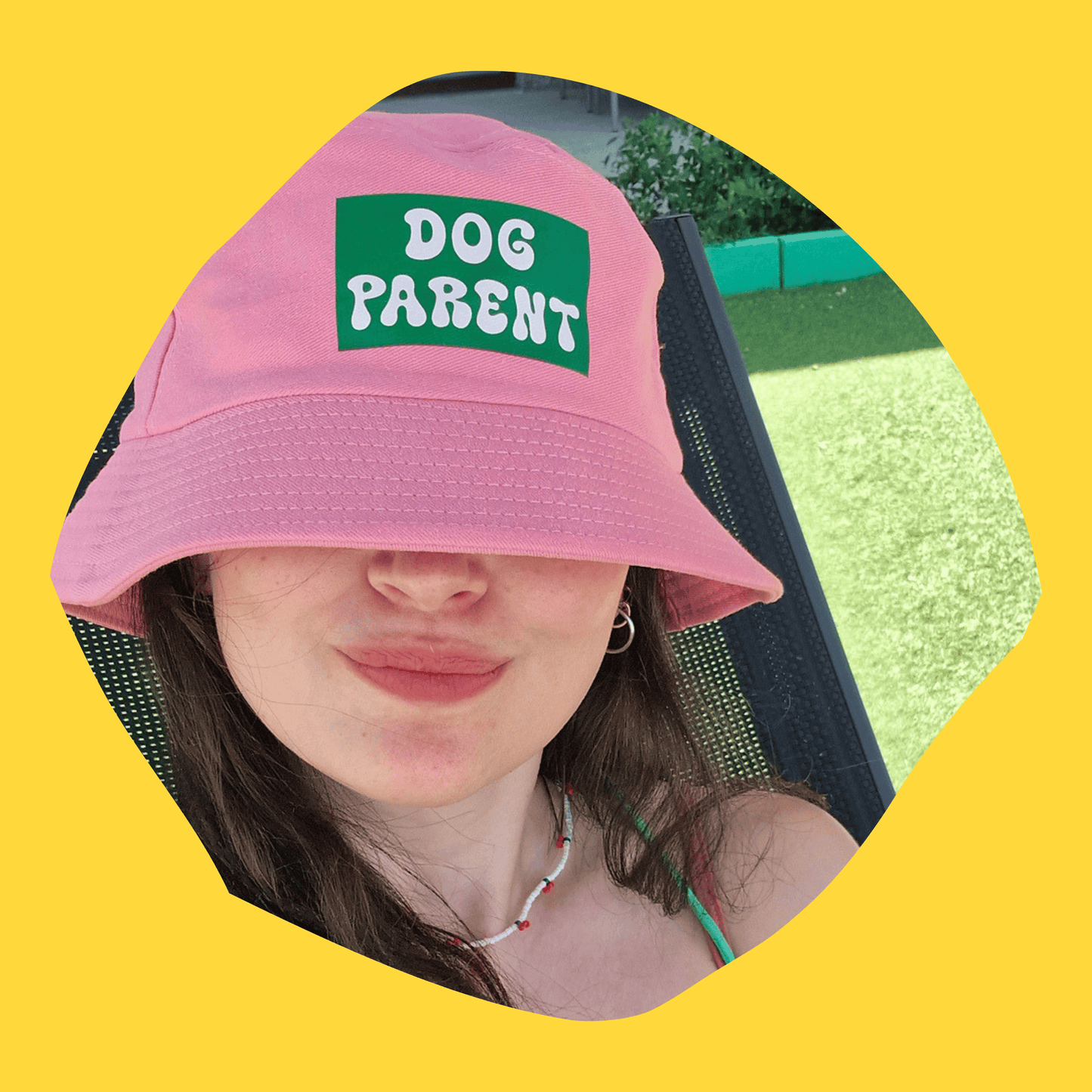 Ροζ Bucket Ηat Unisex Καπέλο Cat Parent ή Dog Parent