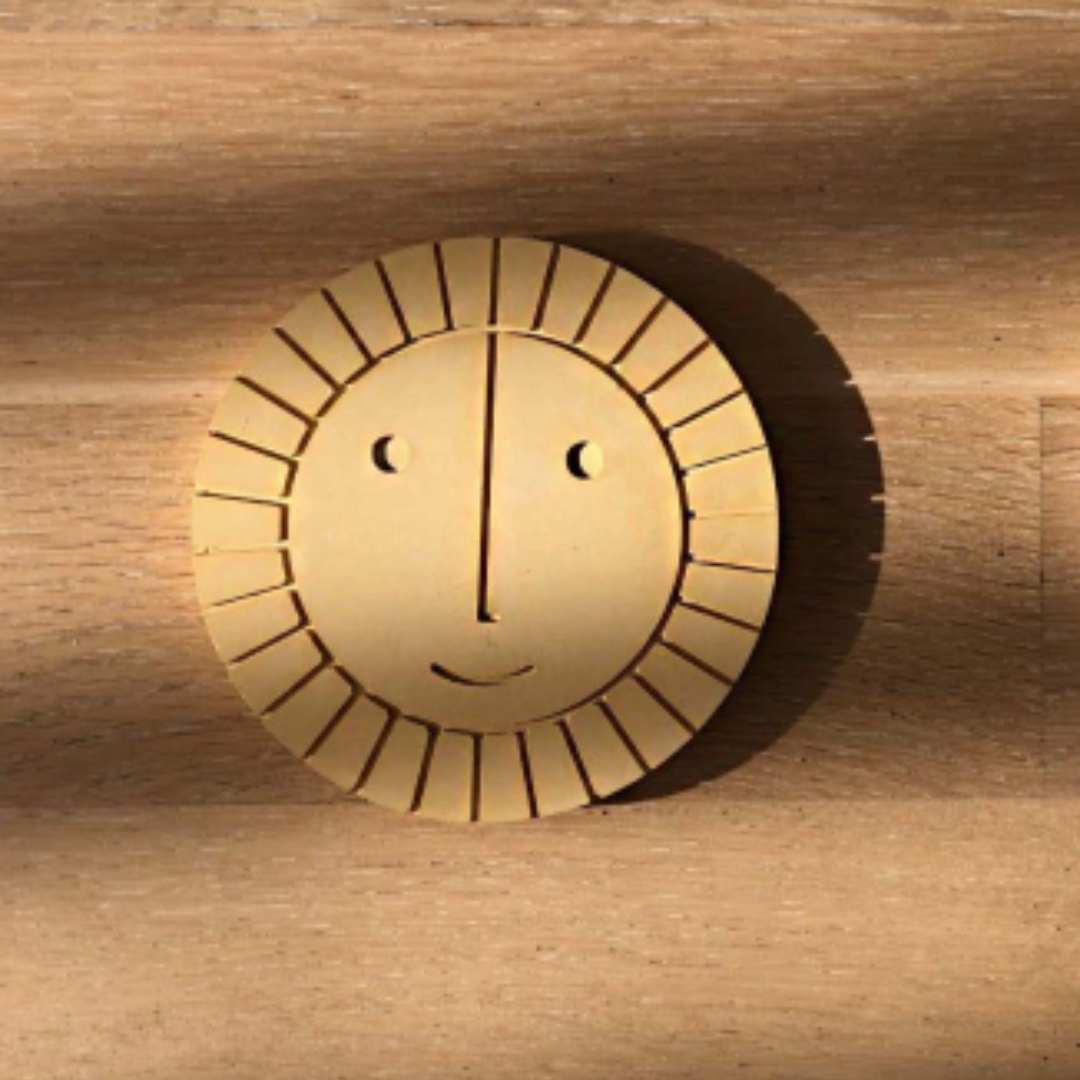 Concrete Χειροποίητο Διακοσμητικό Τοίχου Sun