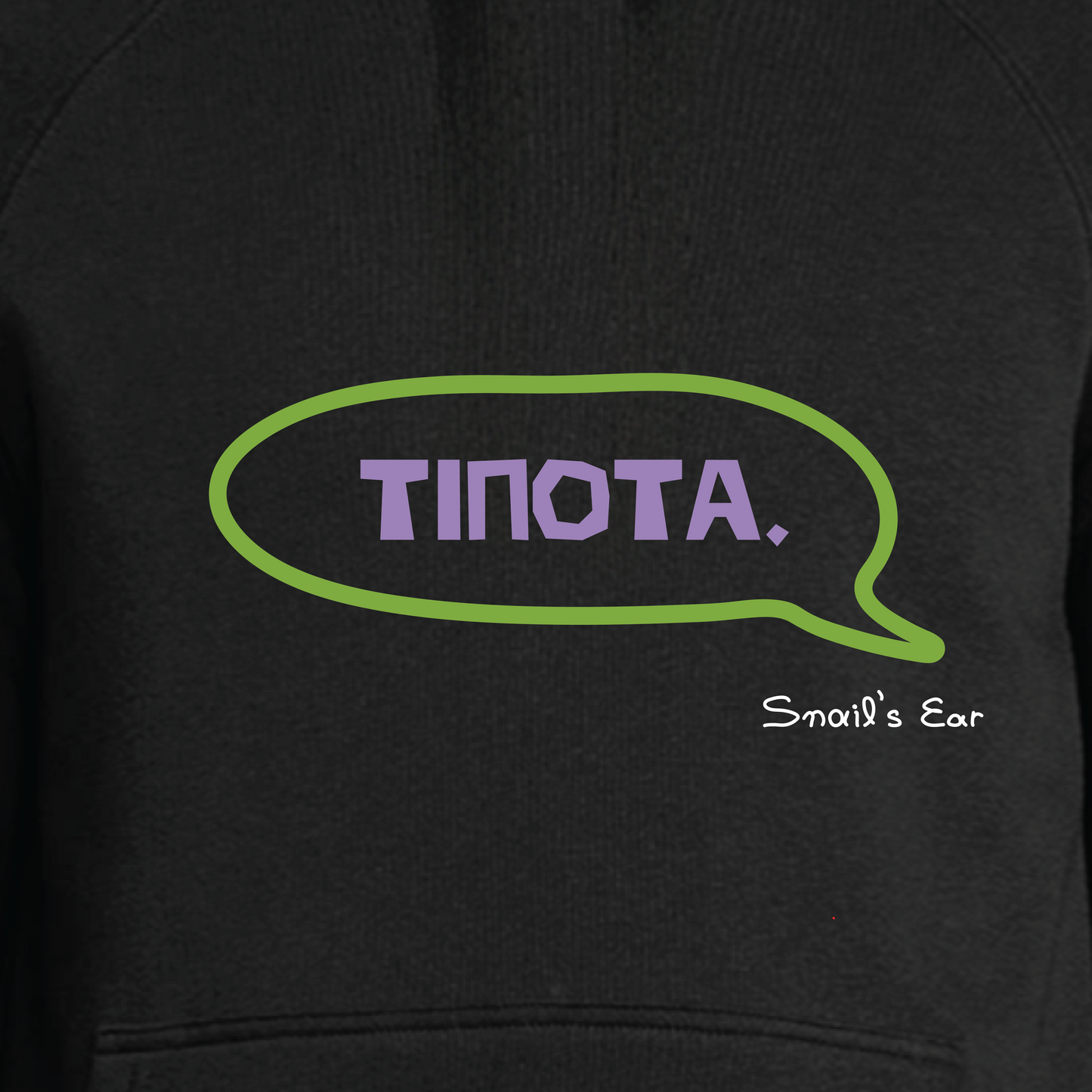 Couple 2 Φούτερ με Κουκούλα Unisex Mαύρο Τι Έχεις; Τίποτα.