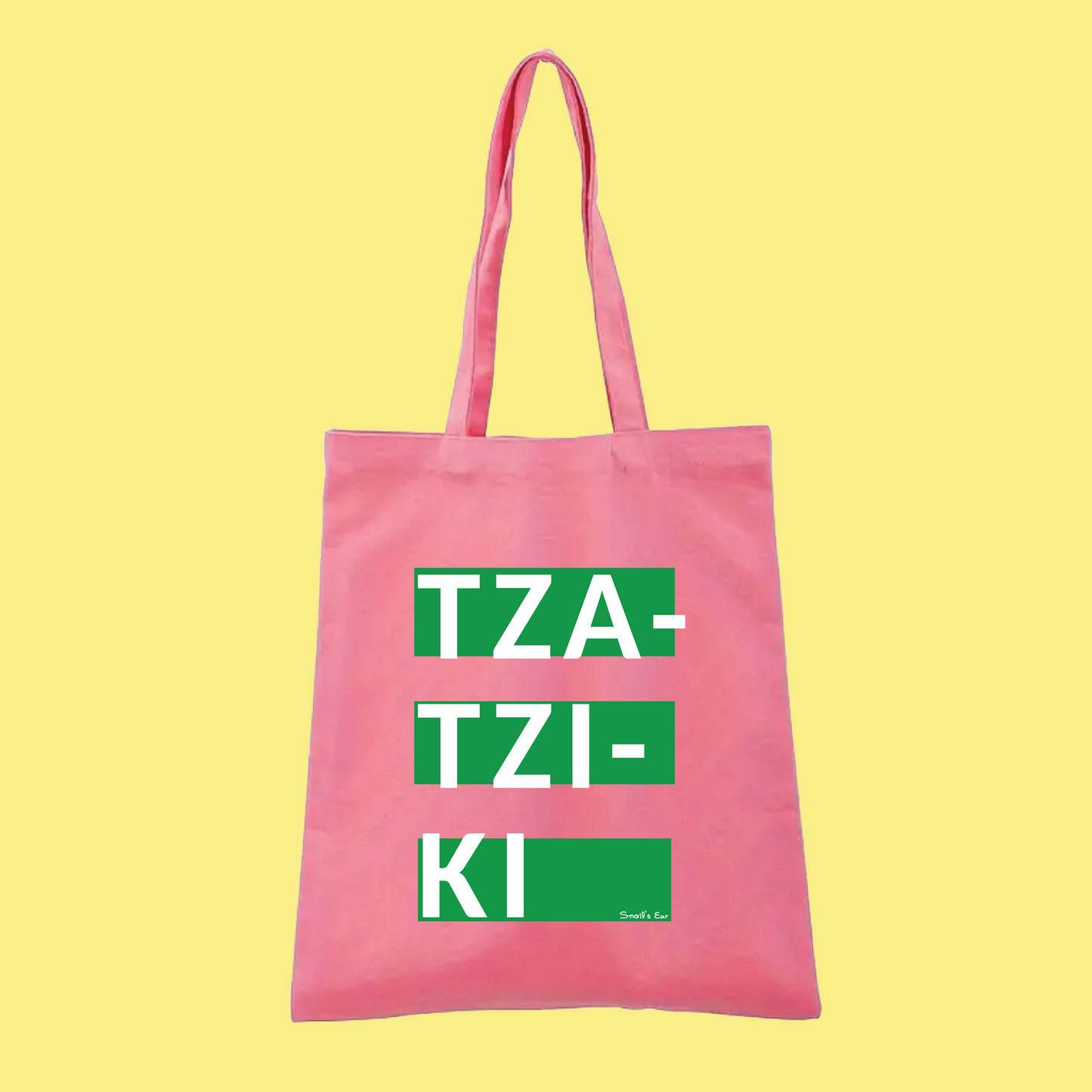 Υφασμάτινη Τσάντα Tote Bag TZATZIKI