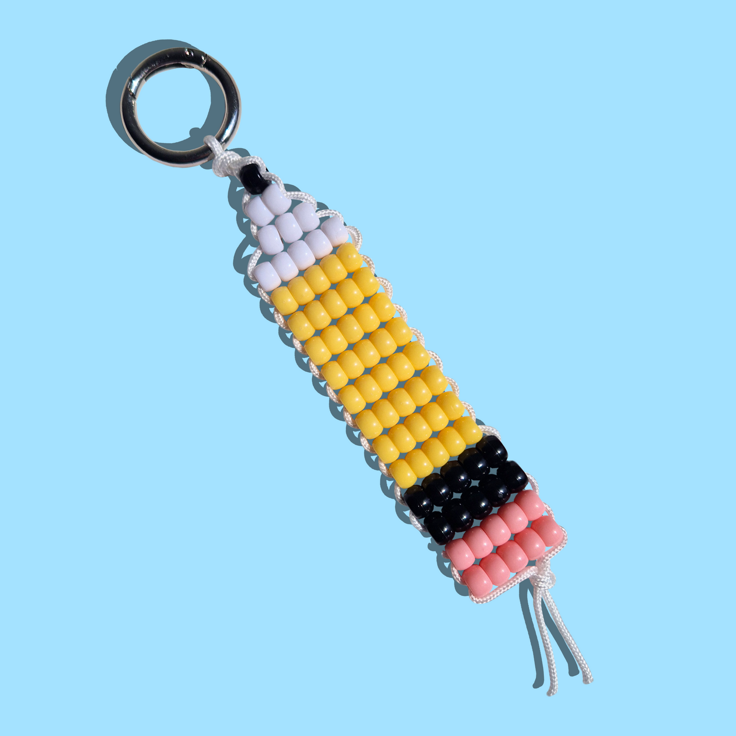 Μπρελόκ Τσάντας Χειροποίητο από Χάντρες Μολύβι